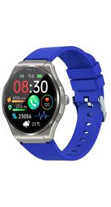 Knauermann Pro 3 (2024) rund Smartwatch, Gesundheitsuhr mit Telefoniefunktion - EKG und SOS Funktion, Gesundheitsfunktionen 