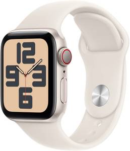 Apple Watch SE (40mm) GPS+4G 3. Gen mit Sportarmband S/M polarstern/polarstern 