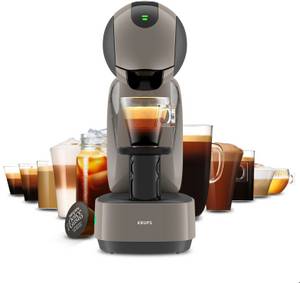 Nescafe Dolce Gusto NESCAFÉ® Dolce Gusto® Kapselmaschine Krups, KP270A Infinissima Touch Automatic in Taupe, Hochdrucksystem bis zu 15 Bar, Touchscreen, Energiesparmodus nach 1 Minute 