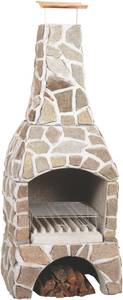 WELLFIRE Grillkamin »Landau«, BxTxH: 80x77x202 cm 