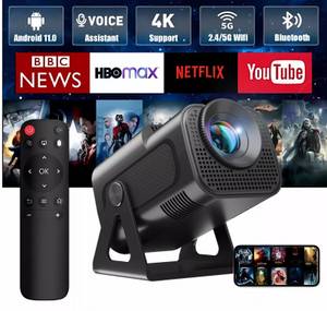 XGODY Gimbal 5-A Mini-Beamer LED-Beamer (12000 lm, 10000:1, 1280 X720P px, BT 5.0 Auto Trapezkorrektur, 150-Zoll-Display für Phone/PC/PS5/Xbox) 