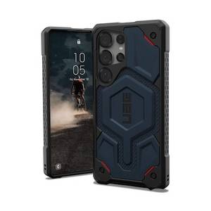 Uag Urban Armor Gear Monarch Pro Case mit Magnet-Modul Samsung Galaxy S25 Ultra kevlar mallard (blau) 
