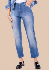 Blue Fire Straight-Jeans 