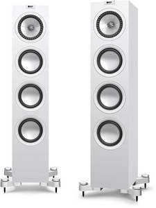 Kef Q550 weiß Standlautsprecher