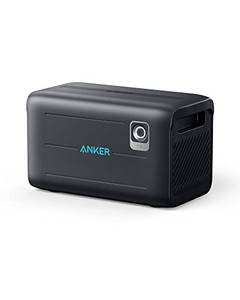  Anker 760 Powerstation Zusatzakku, erweiterbare Leistung (2048Wh) für 767 Powerstation, 6× längere Lebensdauer der LiFePO4 Batterie, Stromversorgung für Camping, Stromausfälle 