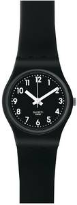 Swatch Lady Black Single LB170E Analoguhr