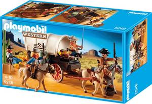 Playmobil Planwagen mit Überfall (5248) Playmobil-Fahrzeug