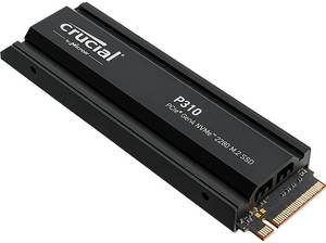  CRUCIAL P310 Gen4 2280 Heatsink Festplatte Retail, 2 TB SSD M.2 via PCIe, intern 