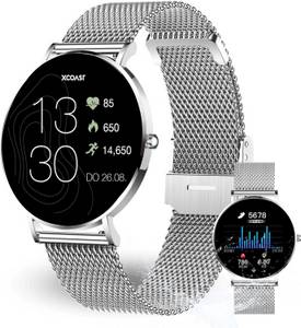 XCOAST SIONA 2 Damen Smartwatch (4,2 cm/1,3 Zoll, iOS und Android) Fitness...