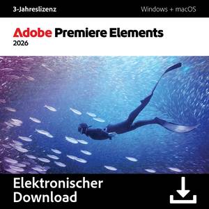 Adobe Premiere Elements 2026| 3 Jahre 