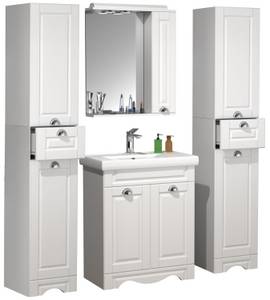 Vcm Waschtisch »5-tlg. Waschplatz Waschtisch Calaso L Landhaus« 