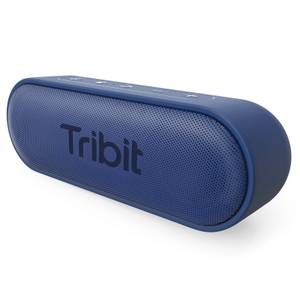 Tribit XSound Go Tragbarer Lautsprecher IPX7 Wasserdicht Bluetooth-Lautsprecher (Bluetooth, 16 W, 12W Tragbarer Lautsprecher Lauter Stereoklang, 24 Stunden Spielzeit, IPX7 wasserdicht) 