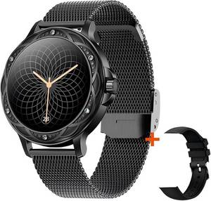 ibettertec Smartwatch, Fitness Tracker uhr für Damen Herren mit Telefonfunktion Smartwatch (3.1 cm/1,2