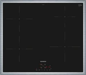 Siemens iQ100 EH645BEB6E herdgebundenes 60cm Induktions Kochfeld/Herdplatte 4 Zone(n) (Schwarz, Edelstahl) (Versandkostenfrei) 