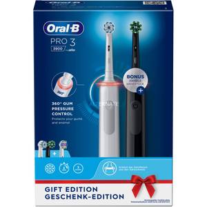 Braun Oral-B Pro 3 3900 Geschenk Edition, Elektrische Zahnbürste 