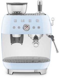 Smeg EGF03PBEU Siebträgermaschine pastellblau 