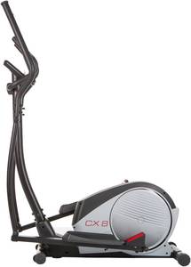 Hammer Crosstrainer-Ergometer CX8 BT, spezielle und innovative Trittplatte für intensives Po-und Beintraining 