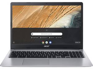  ACER Chromebook 315 (CB315-3HT-P440), mit 15,6 Zoll Display Touchscreen, Intel® Pentium® Prozessor, 4 GB RAM, 128 eMMC, Intel UHD Graphics 605, Pure Silver 