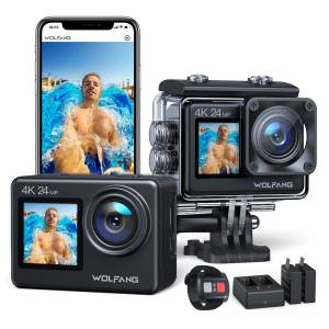 WOLFANG GA200 4K 24MP Action Cam 