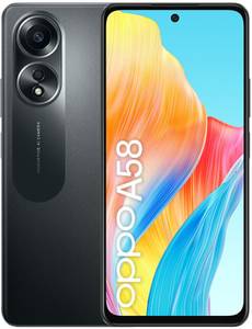 Oppo A58 4G Glowing Black Dual-SIM Handy