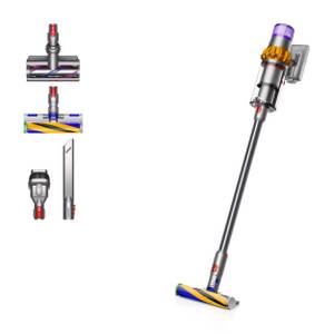 Dyson Akku-Hand-und Stielstaubsauger  V15 Detect Absolute Nickel/Gelb, 660 W 