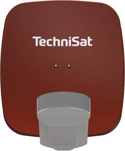 Technisat SATMAN 65 inkl. UNYSAT 24TN-LNB Satellitenantenne Ziegelrot