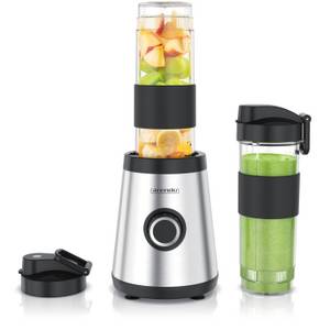 Arendo Standmixer Smoothie Maker. inklusive zwei 