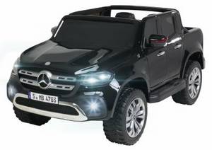 Actionbikes Motors Kinder Elektroauto Mercedes Benz X-Klasse 470 Lizenziert schwarz 