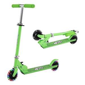 Costway Cityroller Kinder Scooter, höhenverstellbar, klappbar, 