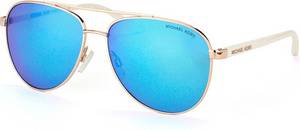 Michael Kors Hvar MK5007 104525 (gold-white/blue mirrored) Damen-Sonnenbrille