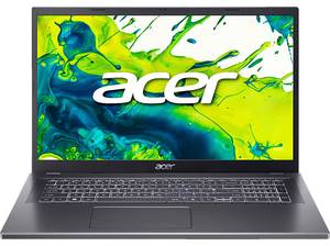  ACER Aspire 17 (A17-51GM-75JB) mit Tastaturbeleuchtung, Notebook, 17,3 Zoll Display, Intel® Core™ 7,150U Prozessor, 16 GB RAM, 1 TB SSD, NVIDIA GeForce RTX™ 2050, Steel Gray, Windows 11 Home (64 Bit) 