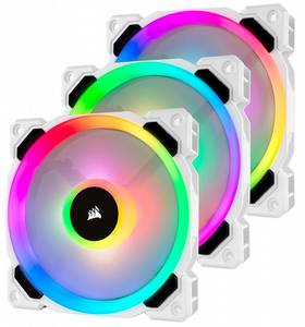 Corsair LL120 RGB 120mm weiss 3-Pack 120mm Lüfter