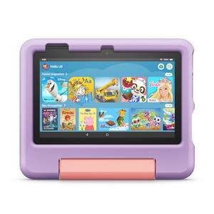 Amazon Fire 7 Kids Tablet (2022) WiFi 16 GB mit violetter Hülle, ohne Werbung