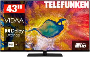 Telefunken D43U975M8CWI LED-Fernseher (108 cm/43 Zoll, 