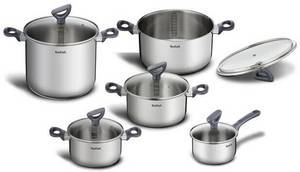 Tefal Daily Cook Topfset 10-teilig (G712SA55) Induktions-Topfset