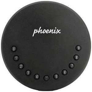 Phoenix Schlüsselsafe KEY STORE - THE SMILE KS0214E Anzahl Haken 2 Schwarz 