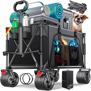 Kesser Bollerwagen GTR9000 Handwagen Outdoor Transportwagen 