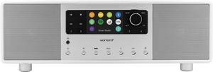 Sonoro Primus Internetradio weiss hochglanz/silber 