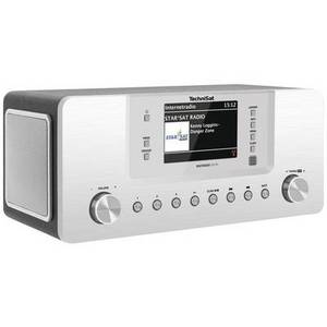  TechniSat Digitradio 574 IR Internet Tischradio DAB+, UKW AUX, Bluetooth®, Internetradio, USB Silber 