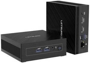 LETSUNG Mini PC Golite11 Intel® Celeron® Gemini Lake Refresh 6GB RAM 128GB SSD Intel Win 11 Pro Go 