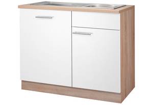 Wiho KÜchen wiho Küchen Spülenschrank Montana, 110 cm breit, inkl. Tür/Griff/Sockel für vollint. Geschirrspüler 