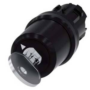 Siemens 3SU1000-5RF01-0AA0 Schlüsselschalter 1 x 90 ° IP66, IP67, IP69/IP69K 1 St. 