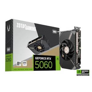 Zotac GAMING GeForce RTX 5060 SOLO 8GB GDDR7 Grafikkarte 3x DP, 1x HDMI 