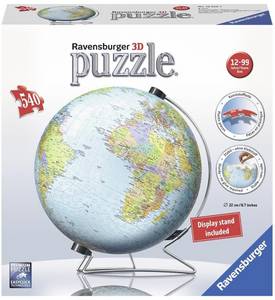 Ravensburger Globus in deutscher Sprache (540 Teile) Globus-Puzzle