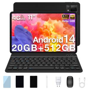 Doogee T40 Tablet mit Tastatur und 