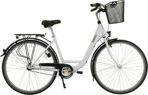 HAWK Bikes Cityrad HAWK City Wave Premium Plus White, 3 Gang, Shimano, Nexus Schaltwerk Cityrad