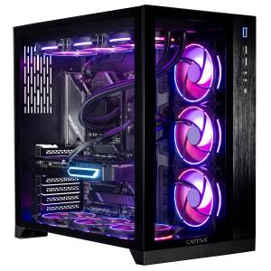 Captiva PC Highend Gaming PC I95-693 Intel Core i9-14900KF, 64GB DDR5 RAM, 2TB M.2 SSD, NVIDIA GeForce RTX 5080 (16GB GDDR7), Z790, Windows 11 Home 