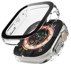 VONMÄHLEN Thin Case Schutzhülle (49mm) für Apple Watch Ultra 1+2 transparent 