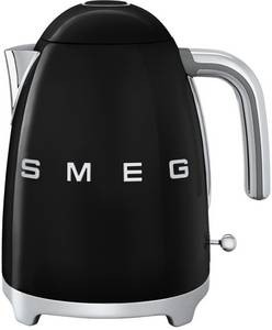 Smeg KLF03BLEU schwarz 1,7 Ltr. Wasserkocher mit Filter