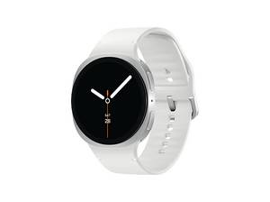  SAMSUNG Galaxy Watch 8 LTE 44 Smartwatches Kautschuk, 145-205 mm, Silver 